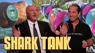 Things Get Awkward in The Tank With Surf Band Pro  Shark Tank US  Shark Tank Global [upl. by Riehl]