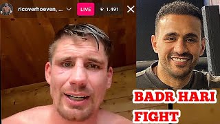 RICO VERHOEVENquot BADR HARI LAST FIGHT quot  LIVESTREAM IG review [upl. by Samp]