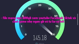 V2rayng VPN  File Mạng VPN 400gb miễn phí xem youtube Facebook tiktok và chơi game nhẹ rất ngon [upl. by Daloris]