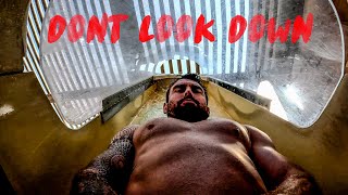 Atlantis Dubai Poseidon’s Revenge WaterSlide Aquaventure Vertical Drop GoPro 4K [upl. by Brower]