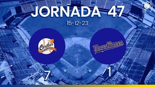 JORNADA 47 RESUMEN Navegantes del Magallanes vs Caribes de Anzoátegui  15122023 [upl. by Annaet526]