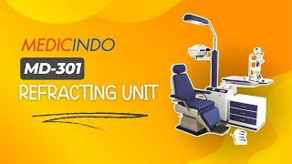 MEDICINDO MD301 Refracting Unit and Chair [upl. by Amees]