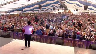 Beppie Kraft op het Oktoberfeest Sittard 2014 [upl. by Ailec]