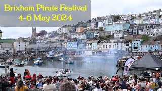 Brixham Pirate Festival 46 May 2024 [upl. by Whitby460]