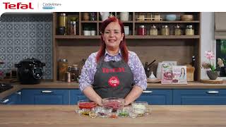 Chifteluțe marocane cu sos de roșii preparate la multicookerul Tefal Cook4me Connect [upl. by Enael]