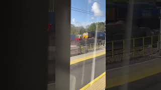 2 class 66s and a rail grinder At broxbourne￼ station ￼￼ [upl. by Partan]