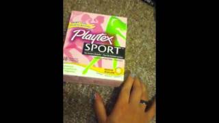 My favs pad and tampon review [upl. by Eiram]