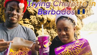 Vlogmas day 5 We Tried Chefette in Barbados it’s worth it 🇧🇧caribbeanvlogger bajan trini [upl. by Aluk]