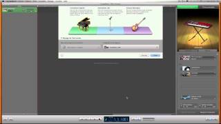 Garageband créer des pistes [upl. by Lebanna498]