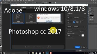 adobe photoshop cc 2017 could not complete the command because the scratch disks are full [upl. by Einaffets]