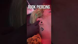 Rook Piercing Experience 🖤 [upl. by Analeh]