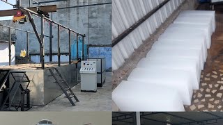 5 Ton Ice factory new business start small investment business blockice coldroom [upl. by Kayley]