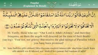 041 Surah Fussilat by Mishary Al Afasy iRecite [upl. by Rakabuba382]