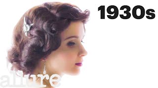 100 Years of Bridal Hair  Allure [upl. by Yecal]