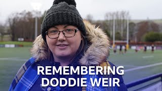 Sports Fans Pay Tribute To Doddie Weir  BBC Scotland News [upl. by Waugh]