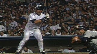 1995 ALDS Gm1 Don Mattinglys first postseason hit [upl. by Garlinda]