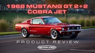 Revology Car Review  1968 Mustang GT 22 Fastback Cobra Jet in Rapid Red [upl. by Arri921]