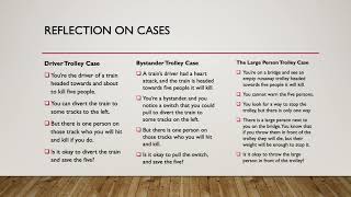 Normative Ethics  Comparative Cases and the Trolley Problem [upl. by Rosel]