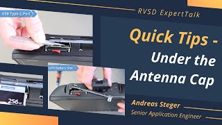 RVSD ExpertTalk  Quick Tips  Under the Antenna Cap [upl. by Asenad]