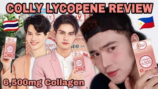 COLLY PLUS LYCOPENE REVIEW 🇹🇭 6500mg Collagen  Philippines [upl. by Settle417]