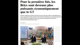 DISSERTATION DE GÉOPOLITIQUE  ENTRE LES BRICS ET LE G7  QUE PRÉFÈRE LHUMANITÉ CONTEMPORAINE [upl. by Gwenny]