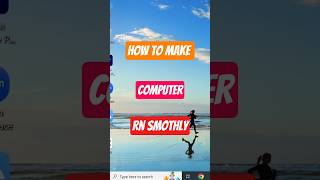 how to make your computer run smoothlyshorts tech tips fast pcperformance [upl. by Darwen]
