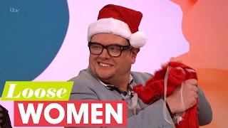 Alan Carr Gives Out Saucy Presents  Loose Women [upl. by Ahsetal]