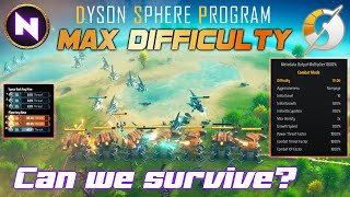 All DARK FOG Settings To MAX DIFFICULTY  1  Dyson Sphere Program  Dark Fog  Lets Play [upl. by Swaine]