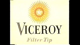 Viceroy Cigarettes  Vintage TV Commercials 1960s [upl. by Denzil29]