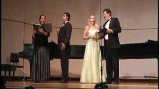 Quartet from Rigoletto  Hannah Stephens Brady McElligott [upl. by Notsnorb]