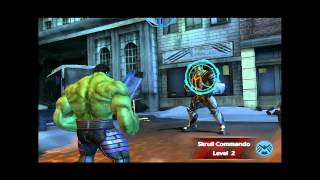 Marvel Avengers Initiative iOS Hulk Goes To Battle [upl. by Treboh531]