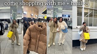 SHOP WITH ME  HAUL new in primark  zara  selfridges  hampm  huge haul [upl. by Ymereg552]