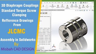 Diaphragm Couplings 3D Review Exploded [upl. by Lyrret]