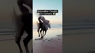 Skinwalker Caught on Camera Skinwalker scary videos horror creepy [upl. by Laurentia]