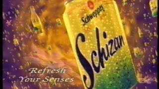 Schweppes Schizan advert  Broadcast 10th October 1995 ITV UK [upl. by Esiahc]