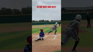 Big hit amp score on me Game day footage 113 baseballlifestyle mlbb mlb gameday [upl. by Downs]