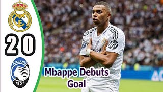 Real Madrid VS Atalanta 20  UEFA Super Cup Final Highlights amp All Goals Full Match HD 2024 [upl. by Einnig247]