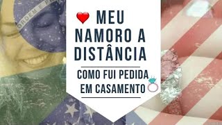 NAMORANDO UM AMERICANO  MEU PEDIDO DE CASAMENTO [upl. by Enrev]