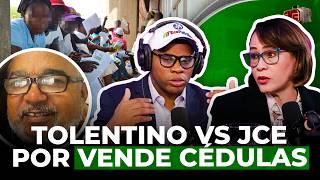 TOLENTINO VS JCE POR CASO DR FRÍAS VENDE CÉDULAS A HAITIANOS [upl. by Tireb540]