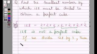 ExampleFind Smallest Number to Obtain a Perfect Cube [upl. by Westfahl]