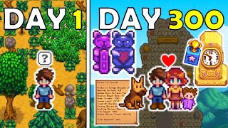 300 Days of Stardew Valley  The Movie [upl. by Ihcalam622]