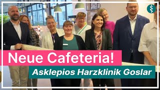 Neueröffnung Die Cafeteria der Harzklinik ist zurück  Asklepios [upl. by Acillegna392]