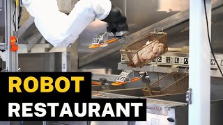 World’s First Fully Autonomous Restaurant Opens in California  CaliExpress by Flippy [upl. by Ahsercal]