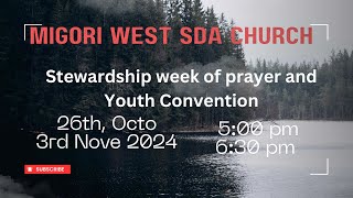 Live Week of Prayer and Youth convention Migori West SDA church 31 Oct 2024 [upl. by Bradski]