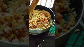 poha recipe quick easy sham ko chai ke sathvirlshort 🥗🥗🥗 healthy recipe bharpur fibre🥰😘😘 [upl. by Nahtanoy199]