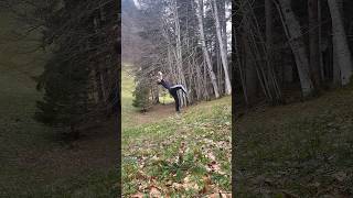 I tried a Gainer on Ground💪🏼 shorts gainer backflip damülsfaschina frontfliponskis⛷️ [upl. by Netsrak]