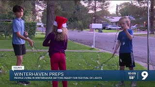 Midtown neighbors living in Winterhaven prepare up to a year for Festival of Lights [upl. by Nnaycart]