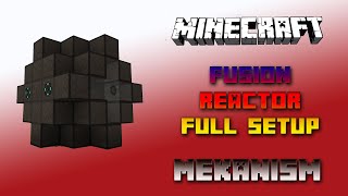 Fusion Reactor Full Setup 🔌 Mekanism Tutorial 116 🔌 English [upl. by Ylek]