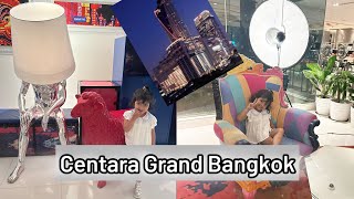 Centara Grand Hotel  Bangkok Thailand near Central world shopping mall at Panthumwan bangkokhotels [upl. by Keram]