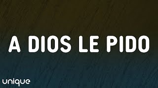 Juanes  A Dios Le Pido LetraLyrics [upl. by Aloap]